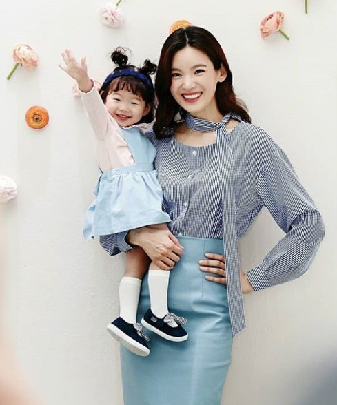 정가은과 딸 소이양 사진 <정가은 인스타그램 캡처>